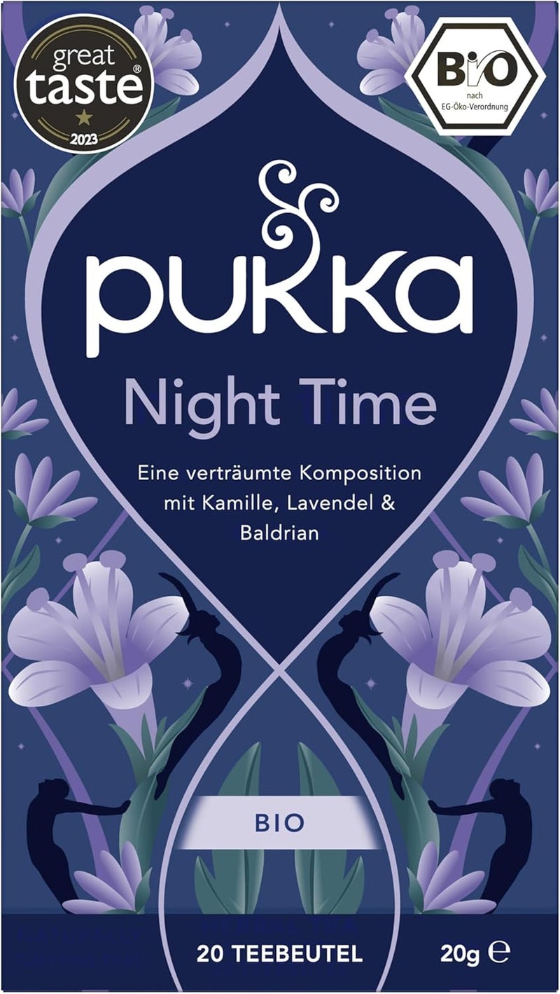 Pukka Night Time Herbal Tea with Lavender and Oatflower - Image 3